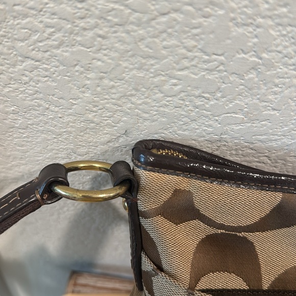 COACH SIGNATURE STRIPE DUFFLE SIGNATURE FABRIC - Picture 6 of 11